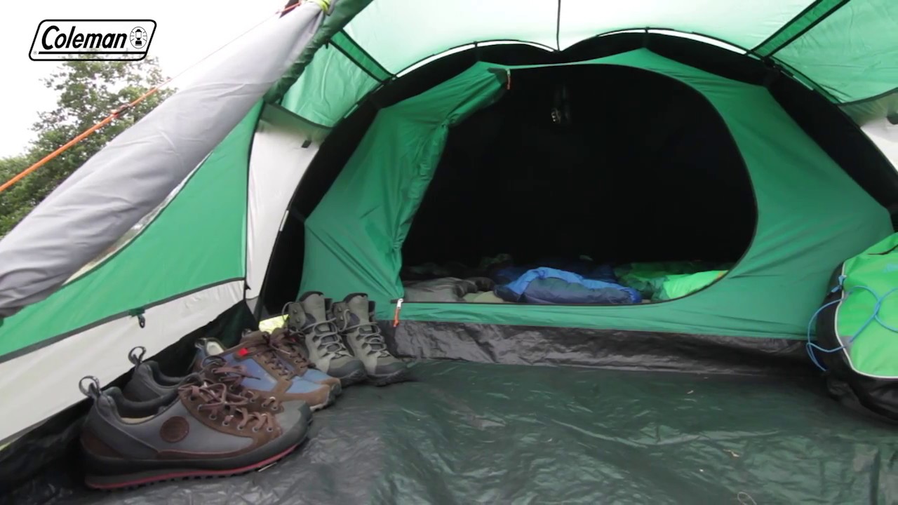 Kempinkový stan Coleman Kobuk Valley 3 Plus pro 3 osoby zelený 2000030280
