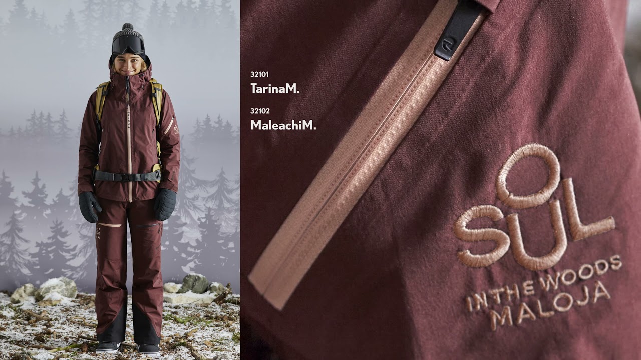 Dámské lyžařské kalhoty Maloja W'S MaleachiM hnědé 32102