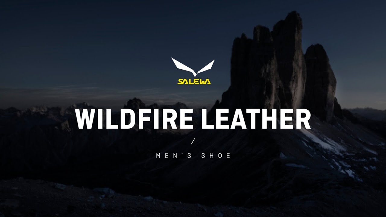 Salewa Wildfire Leather pánské turistické boty černé 00-0000061395