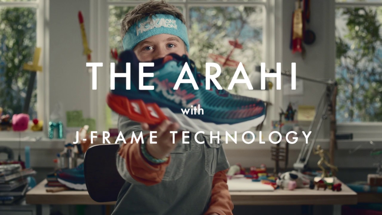 Pánské běžecké boty HOKA Arahi 6 black 1123194-BFLM