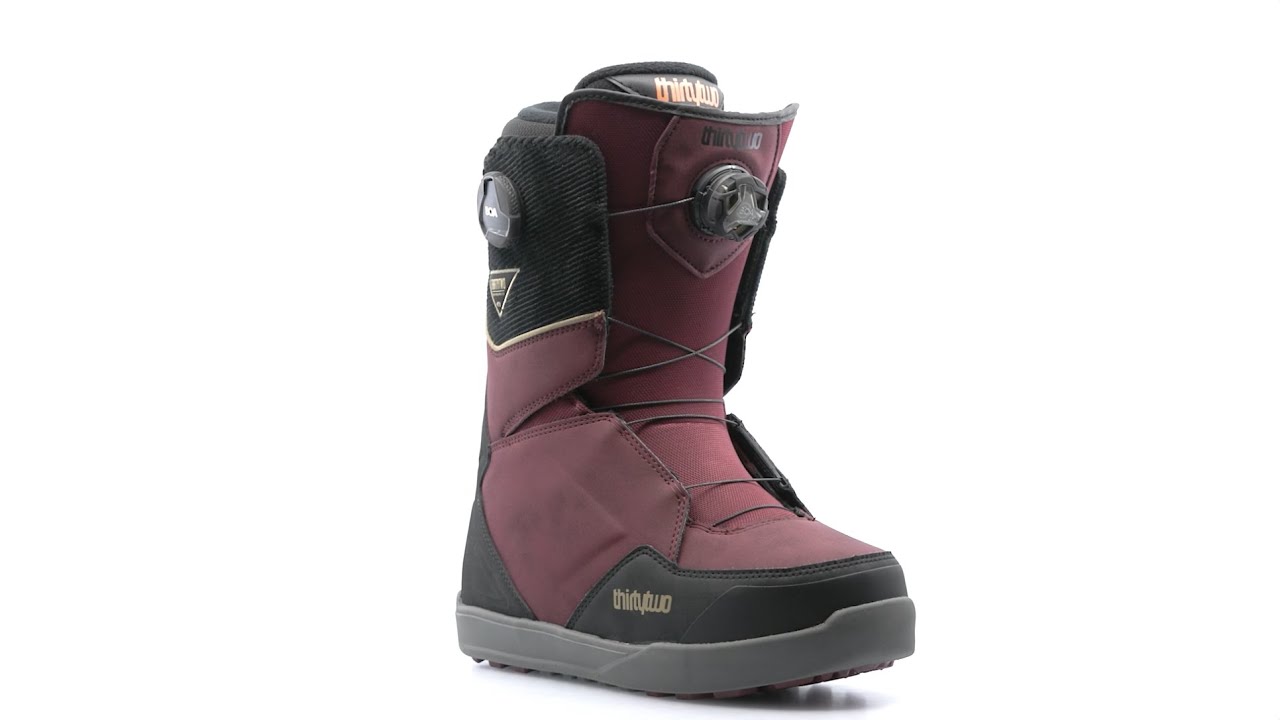 Pánské snowboardové boty THIRTYTWO Lashed Double Boa černé 8105000452
