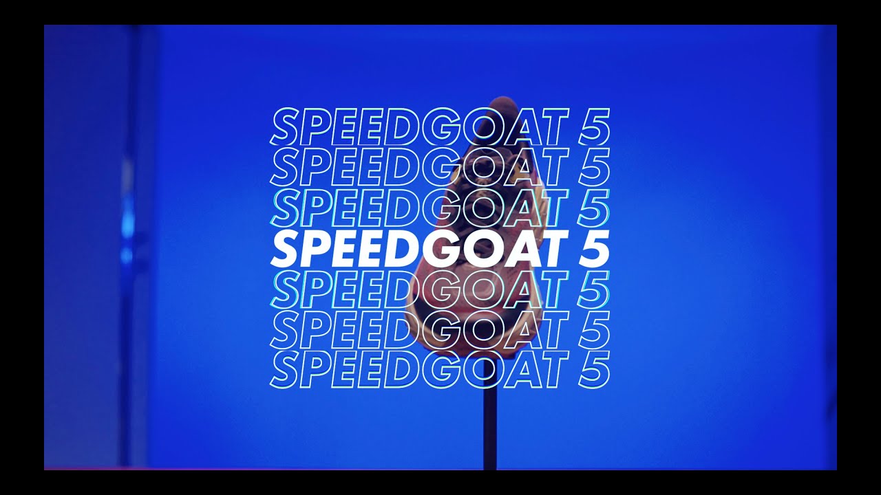 Dámská běžecká obuv HOKA Speedgoat 5 blue 1123158-BBCY