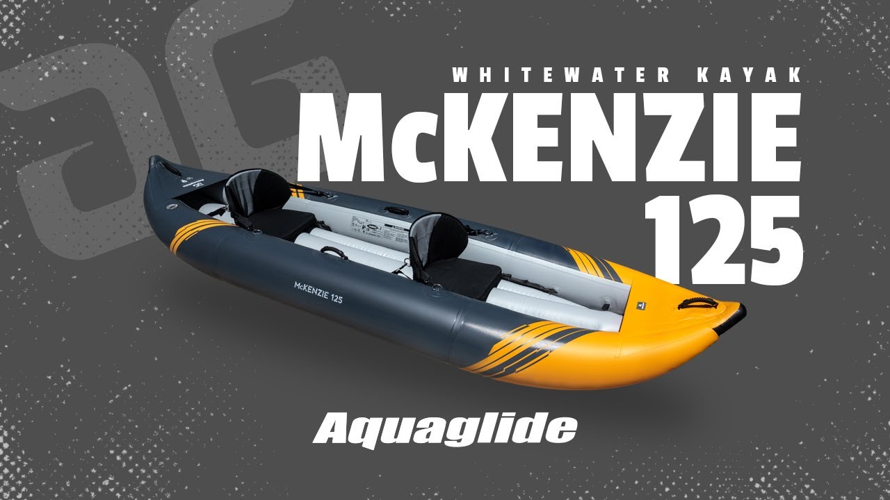 Aquaglide McKenzie 125 grey 584120129 Nafukovací kajak pro 2 osoby