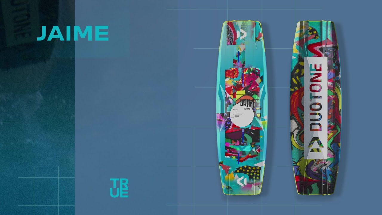Kitesurfingové prkno DUOTONE Kite TT Jaime barvitý 44230-3420