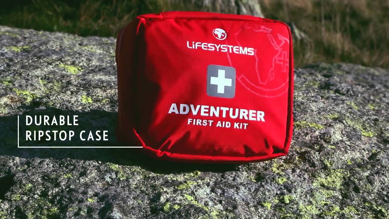Cestovní lékárnička Lifesystems Adventurer First Aid Kit červená LM1030SI