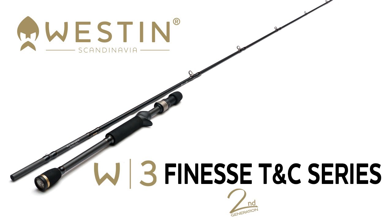 Rybářský prut Westin W3 Finesse-T T&C 2nd 2sec černý W361-0712-ML